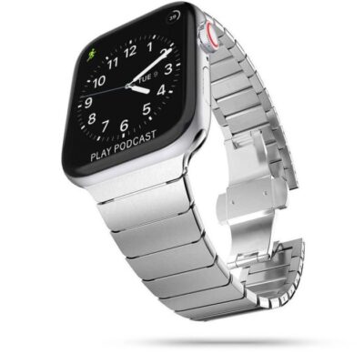 Linkband-Bracelet-OEM-Silver-For-Applewatch-42-44mm