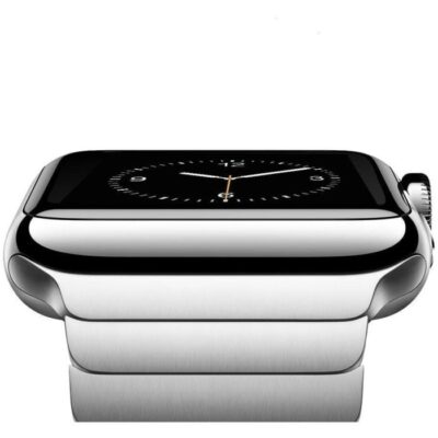 Linkband-Bracelet-OEM-Silver-For-Applewatch-42-44mm-side