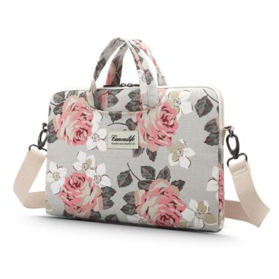 Τσάντα Laptop 15''-16'' Canvaslife–White Rose