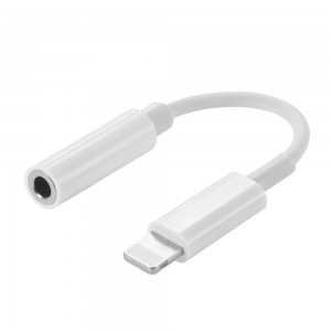 Αντάπτορας ακουστικών Lightning σε 3.5mm για iPhone OEM
