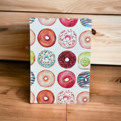 Universal θηκη Flip Cover Δερματίνης για Tablet (10.1'' - 10.5'') Donuts