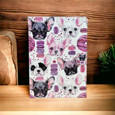 Universal θηκη Flip Cover Δερματίνης για Tablet (10.1'' - 10.5'') Bulldogs & Donuts