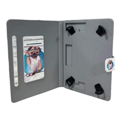 Universal θηκη Flip Cover Δερματίνης για Tablet (10.1'' - 10.5'') Bulldog coocking