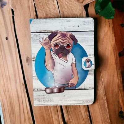 Universal θηκη Flip Cover Δερματίνης για Tablet (10.1'' - 10.5'') Bulldog coocking