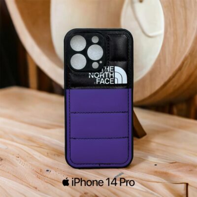 Puffer Θήκη για iphone 14 Pro ''The North Face OEM'' Purple-Black PH376