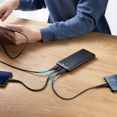Veger L10 VP1105 Power Bank 10000mAh με 2 Θύρες USB-A - Μαύρο