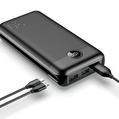 Veger VP3008PD Power Bank 30000mAh 20W με 3 Θύρες USB-A και Θύρα USB-C Μαύρο