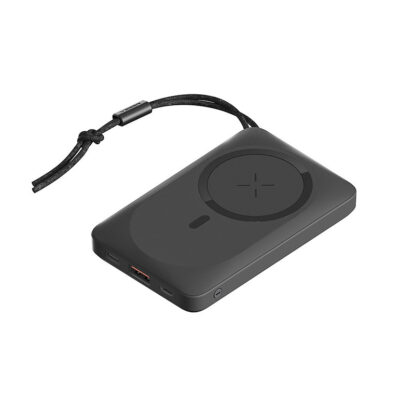 Veger MagOn MagSafe Power Bank 10000mAh 15W / Quick Charge 3.0 Μαύρο