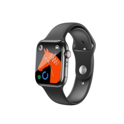 XO M50 Aluminium 44mm Smartwatch με Παλμογράφο (Μαύρο)