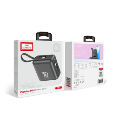Extra Small Earldom ET-PB61 Power Bank 10000mAh Μαύρο