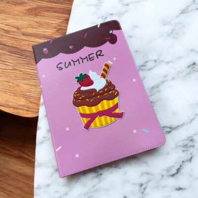 Summer Sweet Universal Flip Cover Δερματίνης για Tablet (9"-10")
