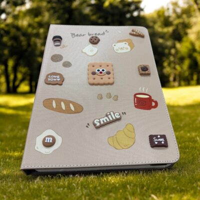 Mr. Biscuit Universal Flip Cover Δερματίνης για Tablet (9"-10")