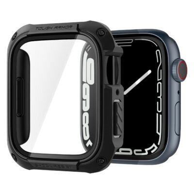 Spigen® Tough Armor™ ACS04183 Apple Watch Series 8 / 7 (45mm) Case – Black