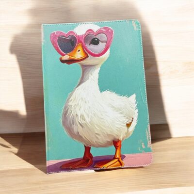 Duck Universal Flip Cover Δερματίνης για Tablet (9"-11")