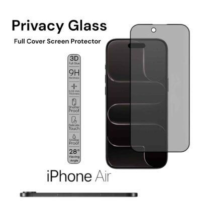 Privacy Tempered Glass (iPhone 17 Air)