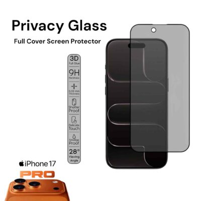 Privacy Tempered Glass (iPhone 17 Pro)