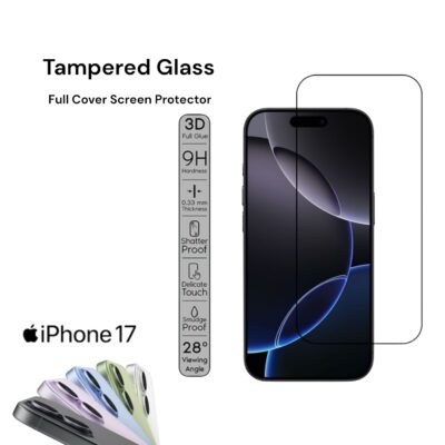 Full Face Tempered Glass (iPhone 17)