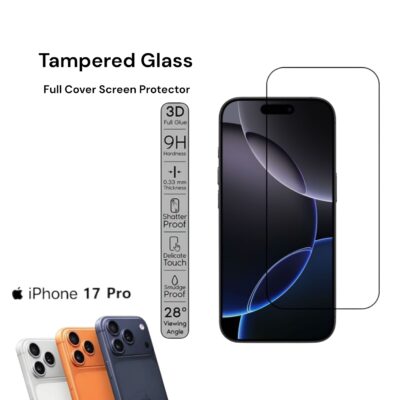 Full Face Tempered Glass (iPhone 17 Pro)