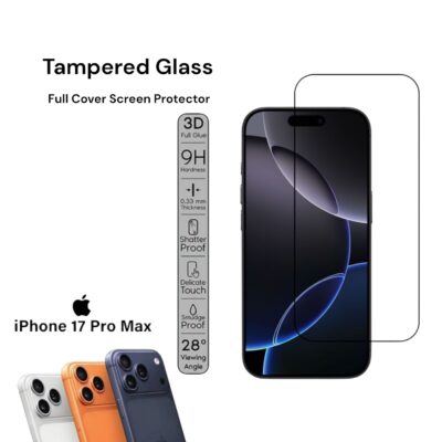 Full Face Tempered Glass (iPhone 17 Pro Max)
