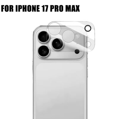 Transparent Full Tempered Glass For Camera (Iphone 17 Pro Max)